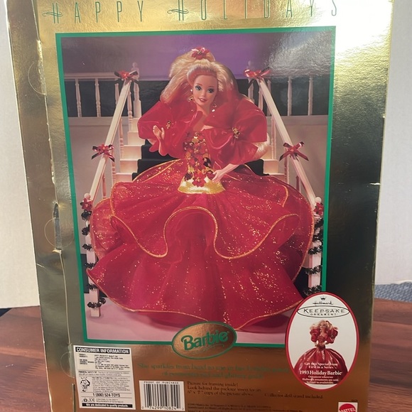 1993 Holiday Barbie NIB Mint Condition - Picture 6 of 16